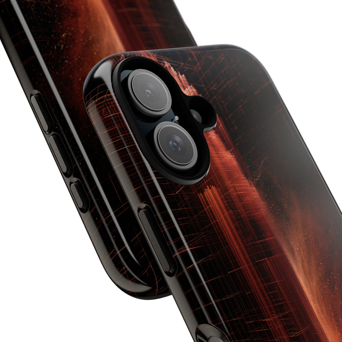 Luminous Monolith · Tough Phone Case for iPhone · Black