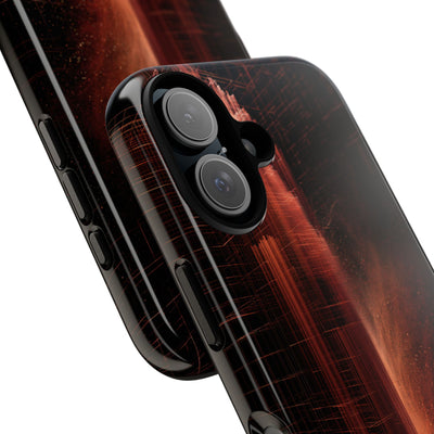Luminous Monolith · Tough Phone Case for iPhone · Black