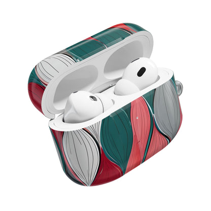 Leaf Spiral Pink - AirPods Case