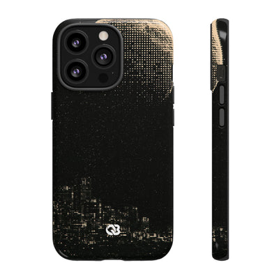 Lunar Metropolis Nocturne · Tough Phone Case for iPhone · Black