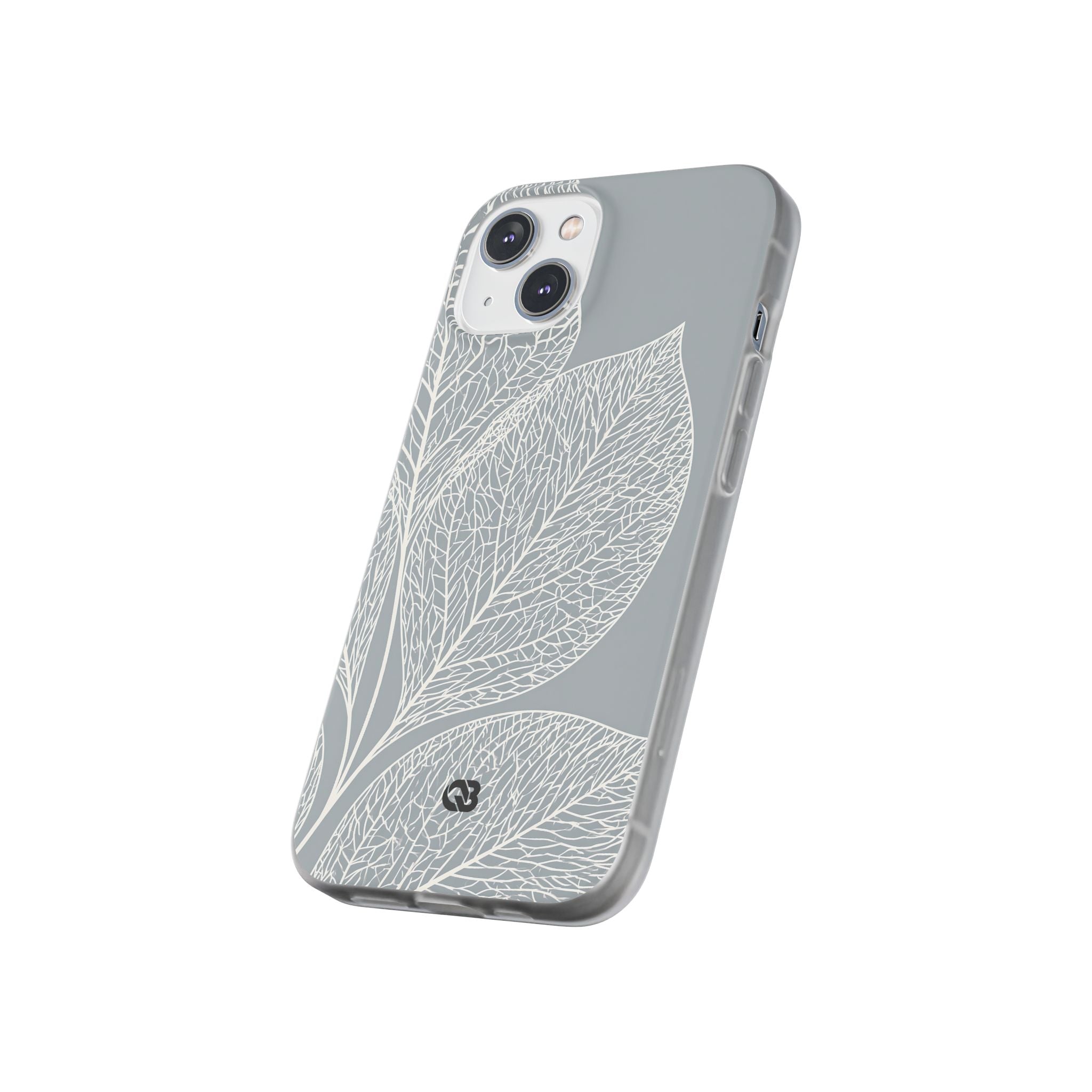 Grey Lite Phone Case for iPhone - Frosted Ash Veins