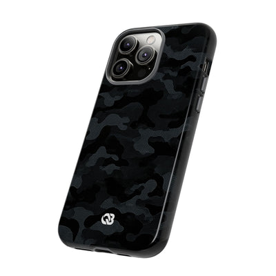Blackout Urban Camo · Tough Phone Case for iPhone · Black