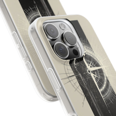 Beige Lite Phone Case for iPhone - Zenith Vector Spire