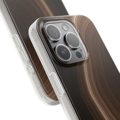 Brown Lite Phone Case for iPhone - Bronzed Canyon Relief
