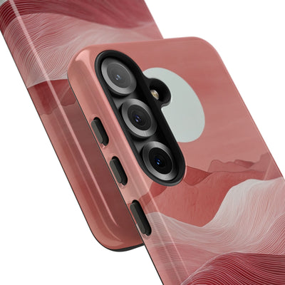 Crimson Dune Horizon · Tough Hoesje voor Samsung