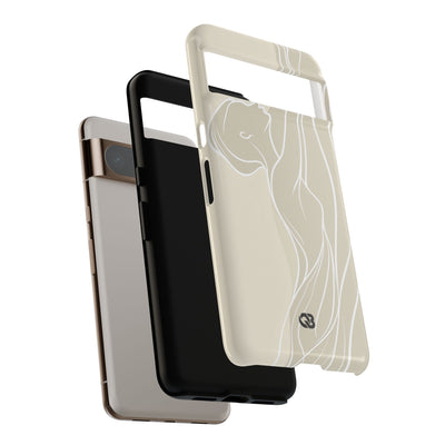 Ethereal Sand Silhouette · Tough Phone Case for Google Pixel