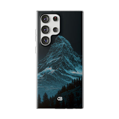 Glacial Alpine Peak · Lite Phone Case for Samsung · Blue