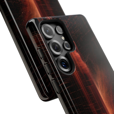 Luminous Monolith · Tough Phone Case for Samsung · Black