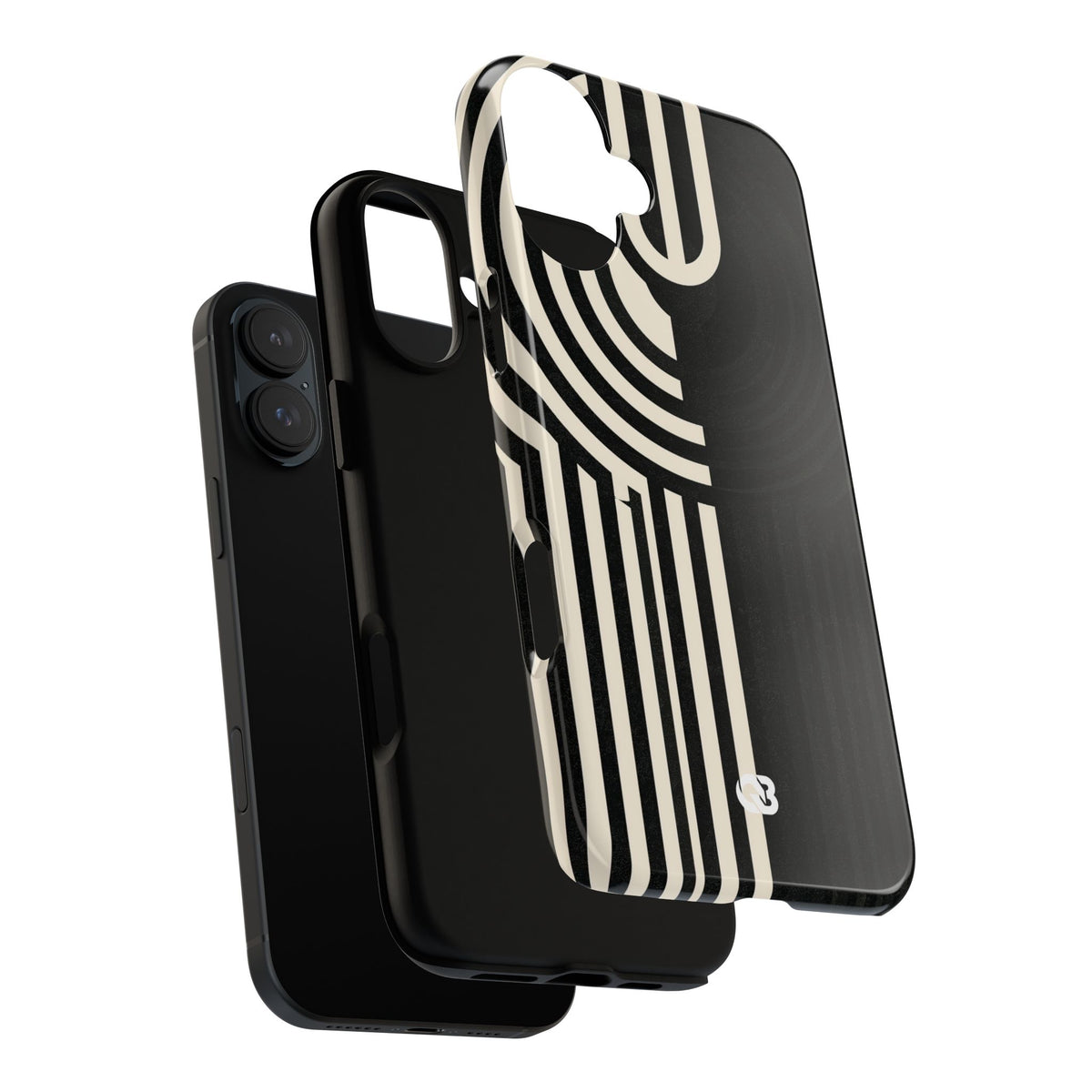 Orbital Resonance · Tough Phone Case for iPhone · Black