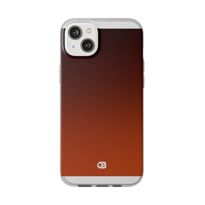 Burnt Amber Spectrum · Lite Phone Case for iPhone ·  Orange