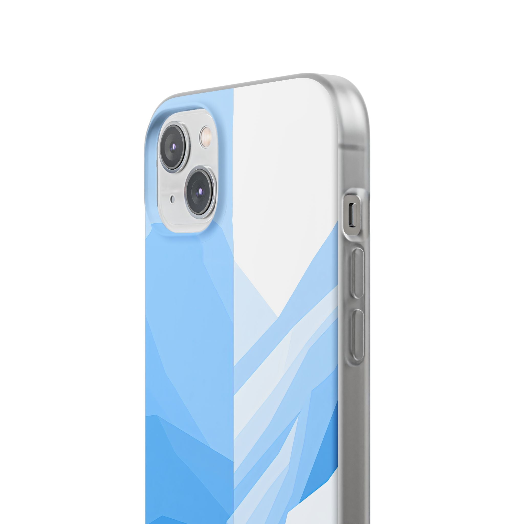 Blue Lite Phone Case for iPhone - Arctic Glacial Ridge