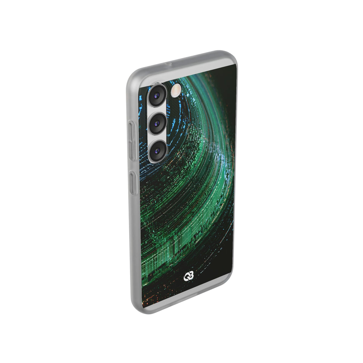Orbital Data Stream · Lite Phone Case for Samsung · Green