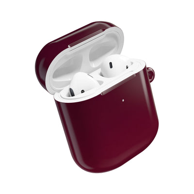 Bordeaux Spectrum · Hard Case for AirPods & AirPods Pro · Red
