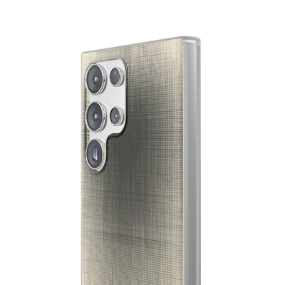 Beige Lite Phone Case for Samsung - Carbon Screen Grid