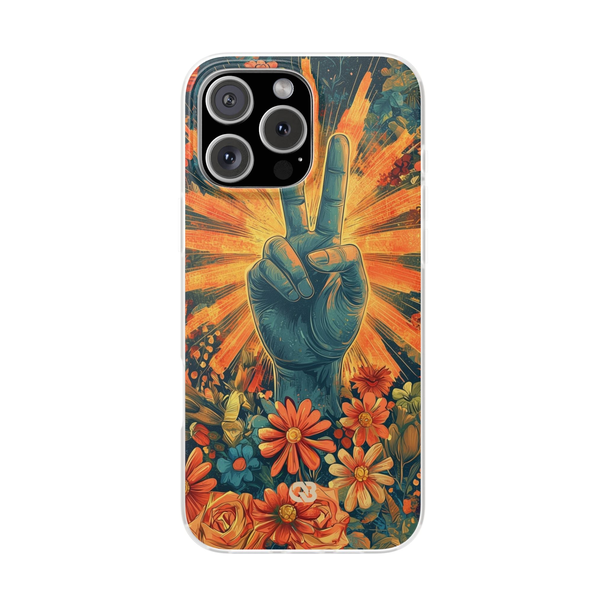 Radiant Peace Bloom · Soft Phone Case for iPhone