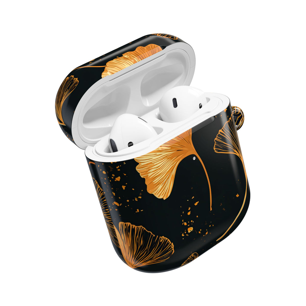 Gilded Ginkgo · Hard Case for AirPods & AirPods Pro · Gold