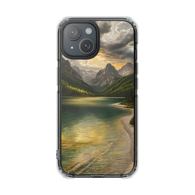 Gilded Mountain Lake · Impact Custodia per iPhone · Magsafe
