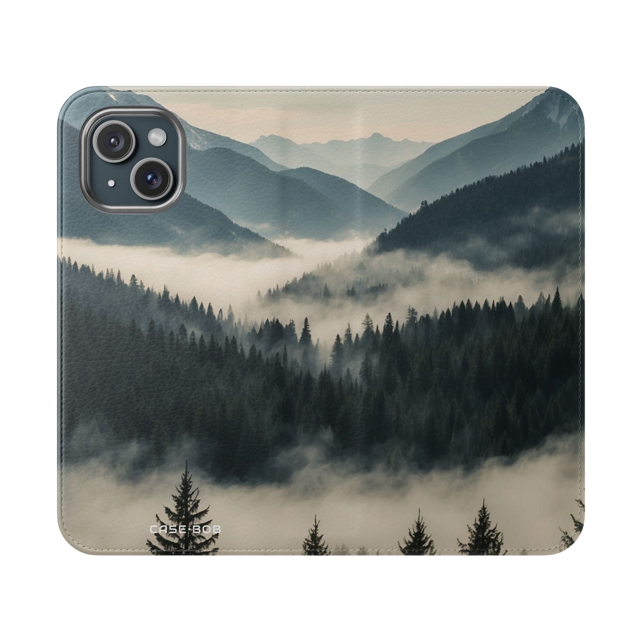 Evergreen Mist - iPhone 15 Case - Wallet