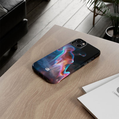 Neon Waveform · Tough Phone Case for iPhone · Black
