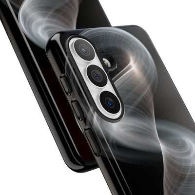 Luminous Vortex · Tough Phone Case for Samsung · Black