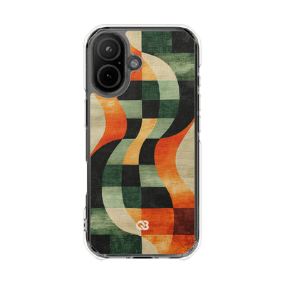 Burnt Orange Curve · Impact Handyhülle für iPhone · Magsafe