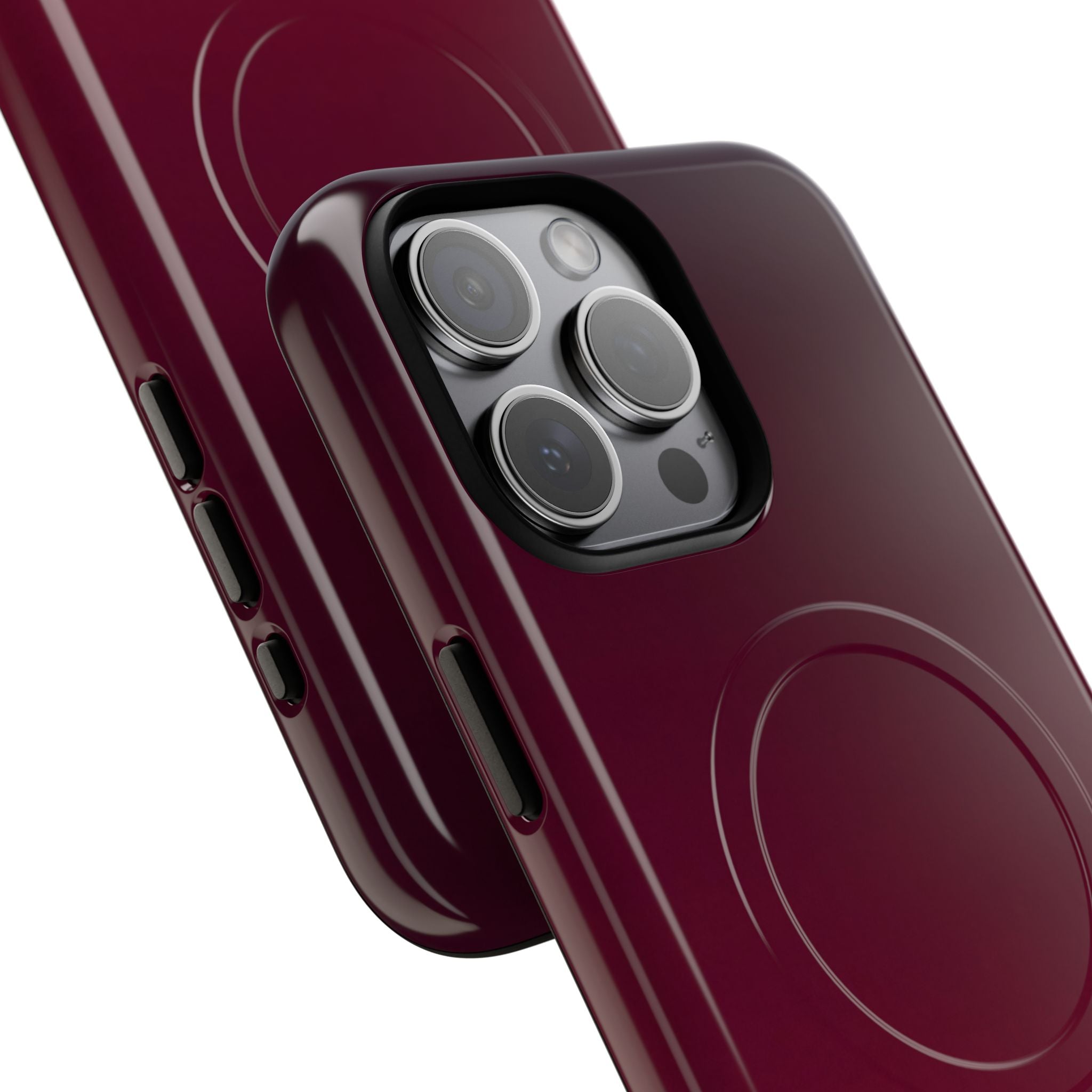 Red Tough 2.0 Magsafe Phone Case for iPhone - Deep Sangria Gradient