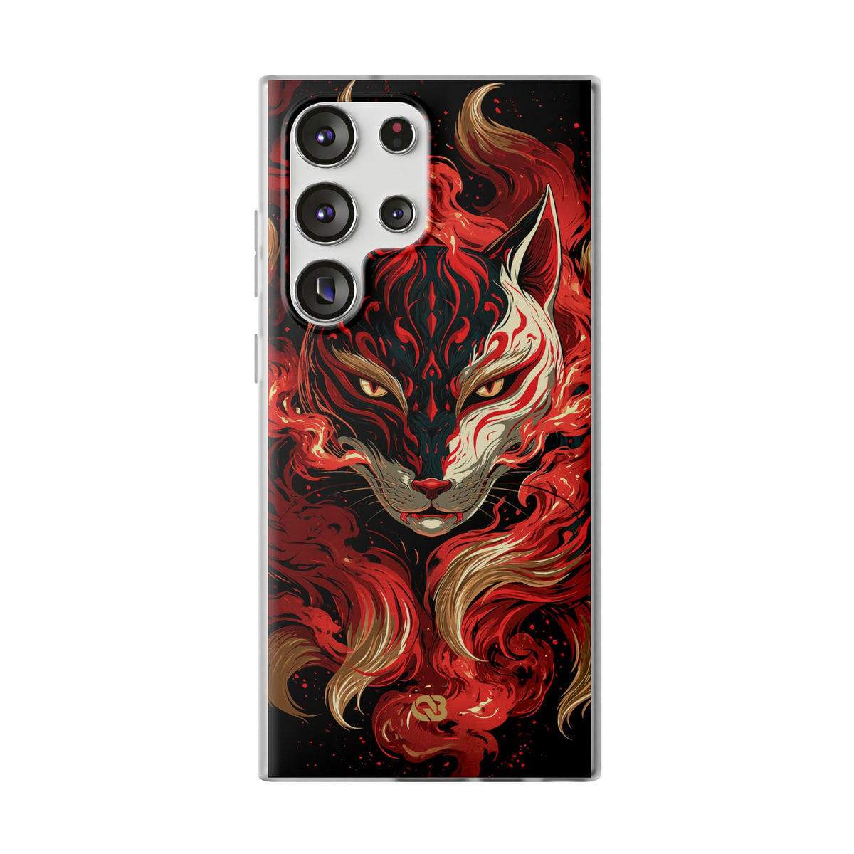 Crimson Kitsune Spirit · Lite Phone Case for Samsung · Red