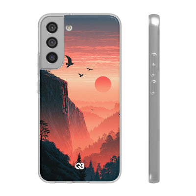 Orange Lite Phone Case for Samsung - Crimson Ridge Flight