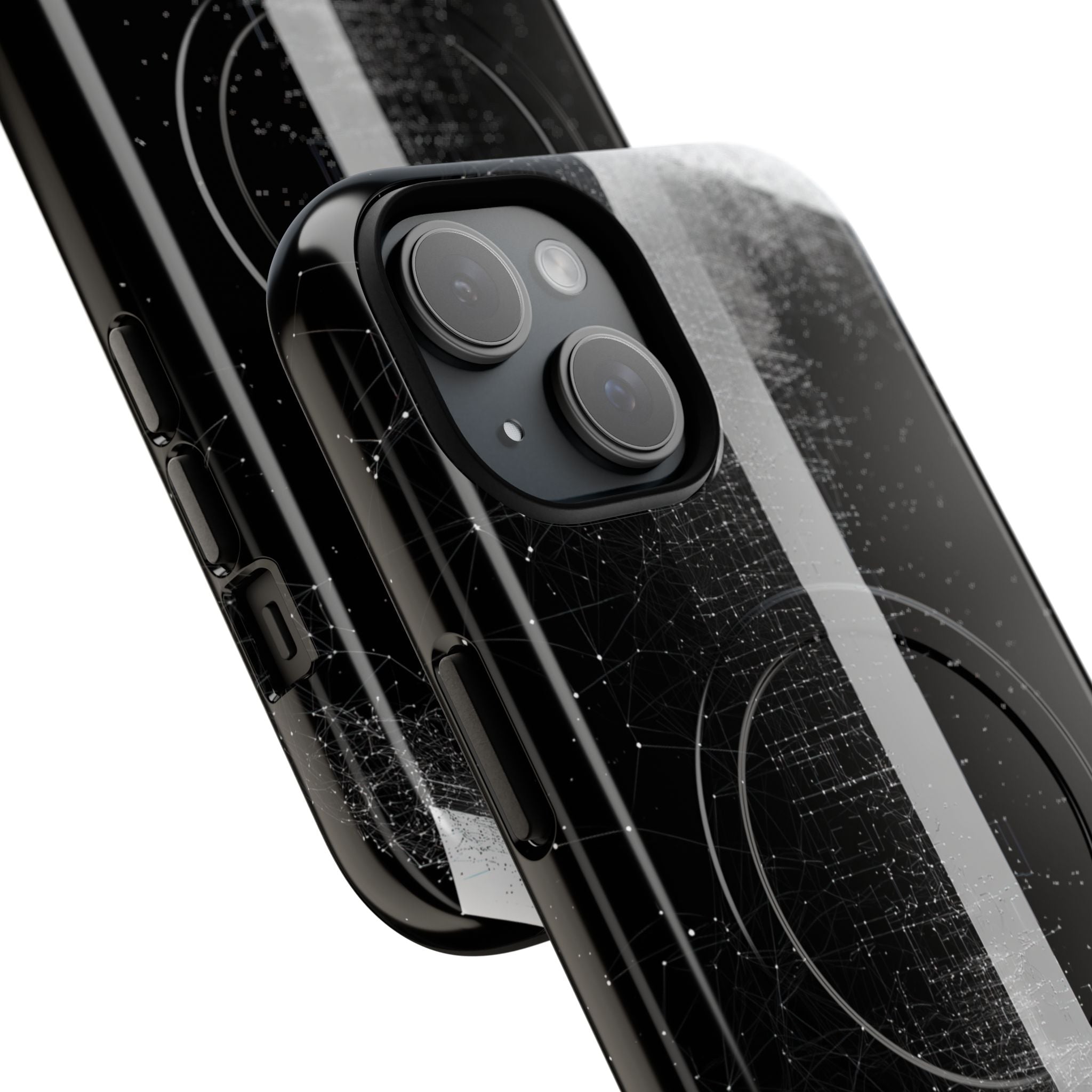 Black Tough 2.0 Magsafe Phone Case for iPhone - Vector Core Monolith