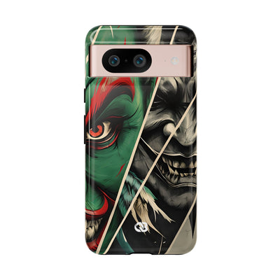 Emerald Oni Grin · Tough Handyhülle für Google Pixel