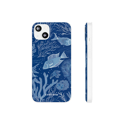 Navy Scale Reef iPhone 13 - Soft