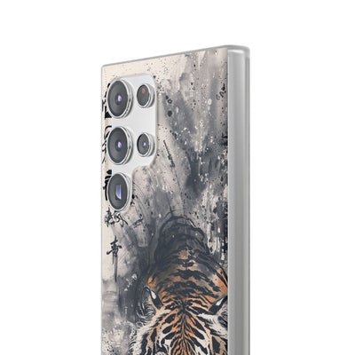 Fierce Ink Tiger · Lite Phone Case for Samsung · Beige