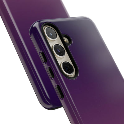 Purple Tough Phone Case for Samsung - Nocturnal Plum Fade