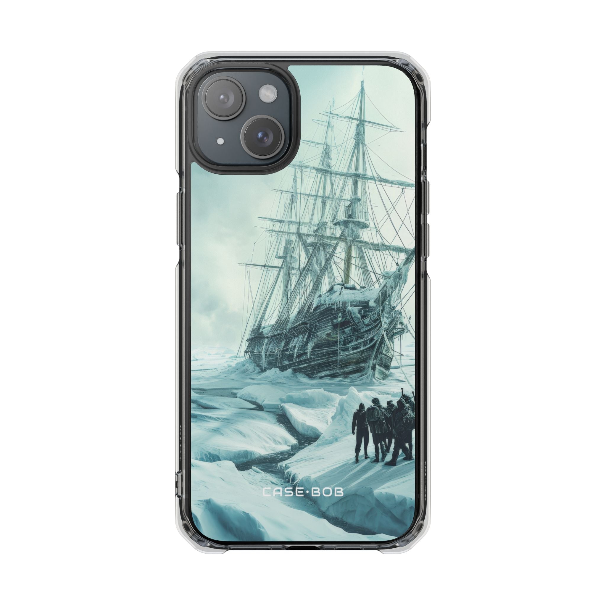 Icebound Ship iPhone 15 Plus Case - Impact