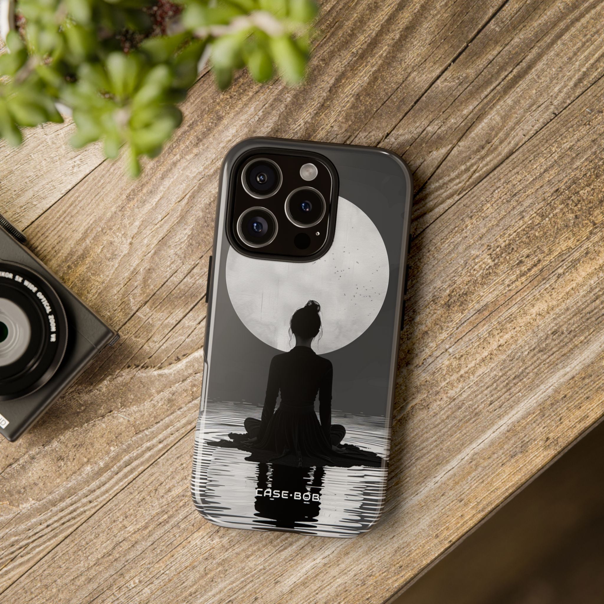 Moonlit Silhouette iPhone 16 Pro Case - Tough