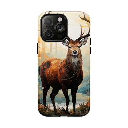 Glowing Stag iPhone 14 Pro Max Case - Tough+ - CASE•BOB