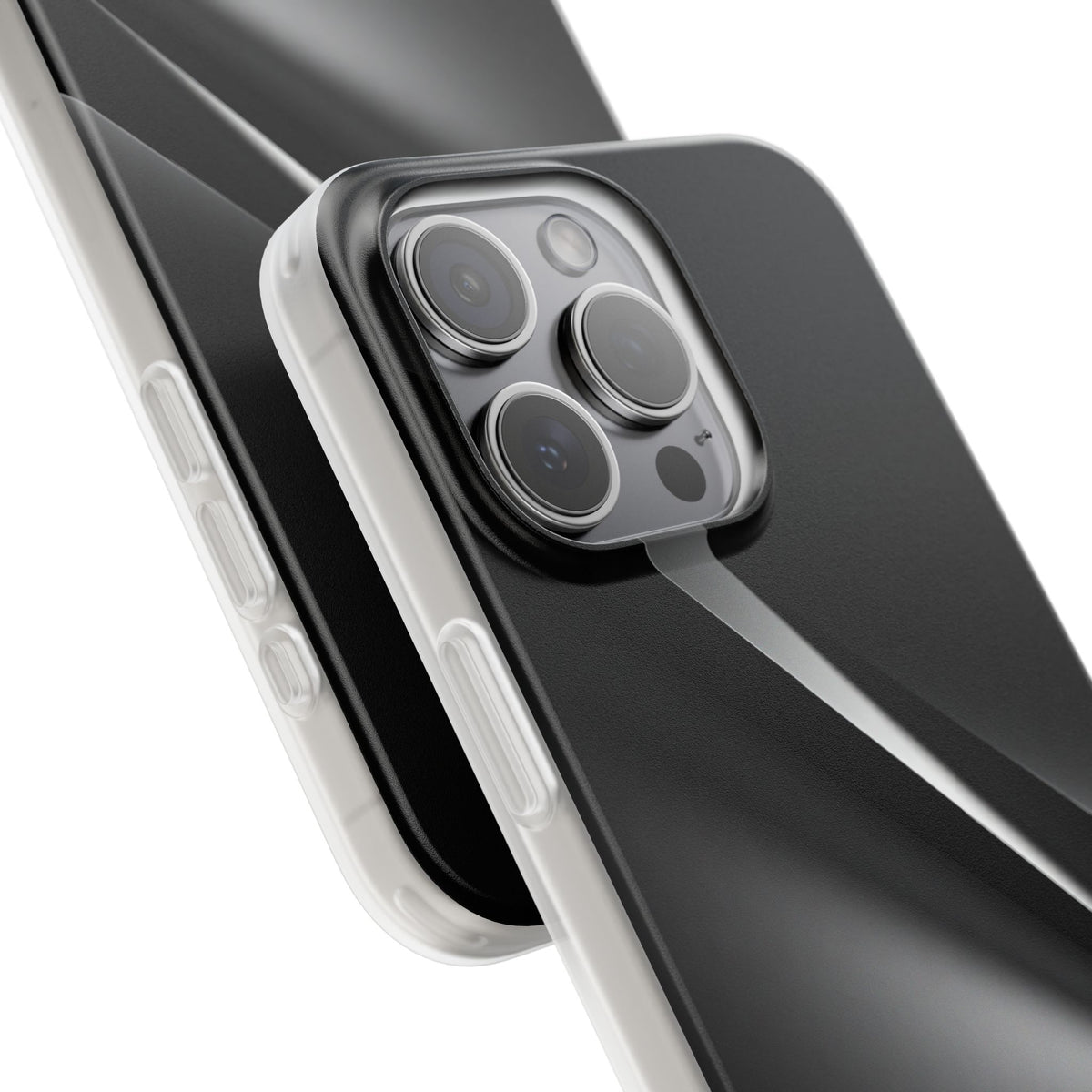 Obsidian Ridge · Lite Phone Case for iPhone ·  Black