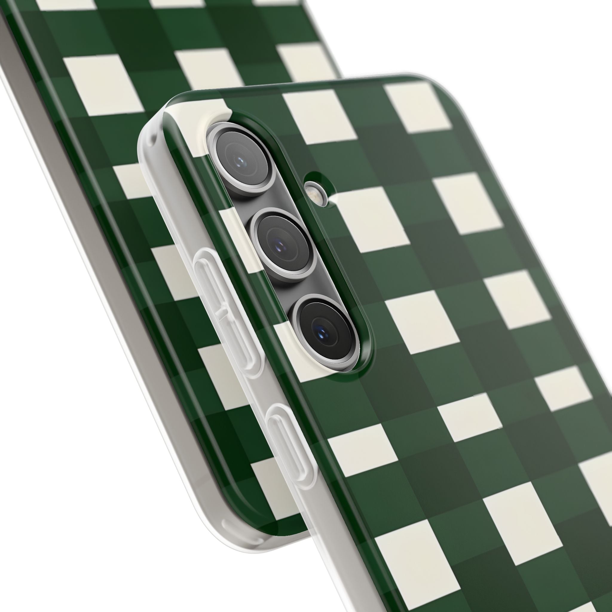 Hunter Green Plaid · Soft Handyhülle für Samsung