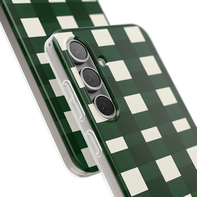 Hunter Green Plaid · Soft Handyhülle für Samsung