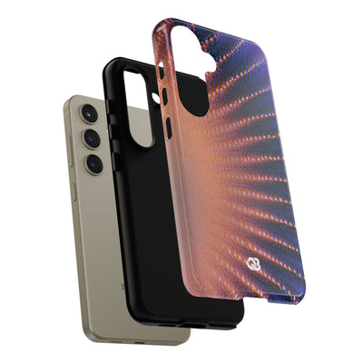 Luminous Aura Burst · Tough Phone Case for Samsung · Blue