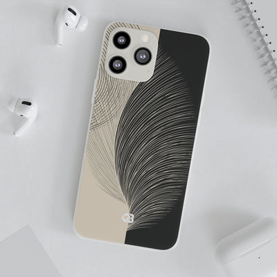 Minimal Frond Study · Lite Phone Case for iPhone ·  Black