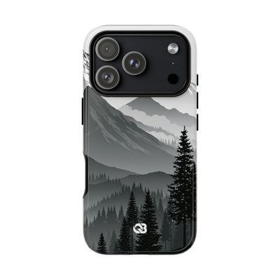Alpine Horizon · Tough Phone Case for iPhone · Black