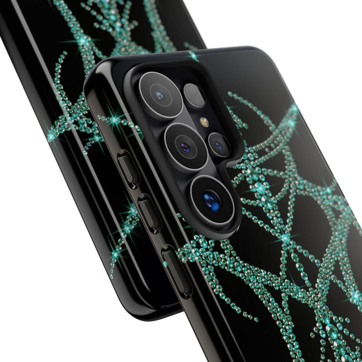 Teal Cyber Sigil · Tough Phone Case for Samsung · Teal