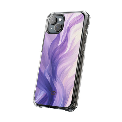 Amethyst Silk Waves · Impact Phone Case for iPhone · Magsafe