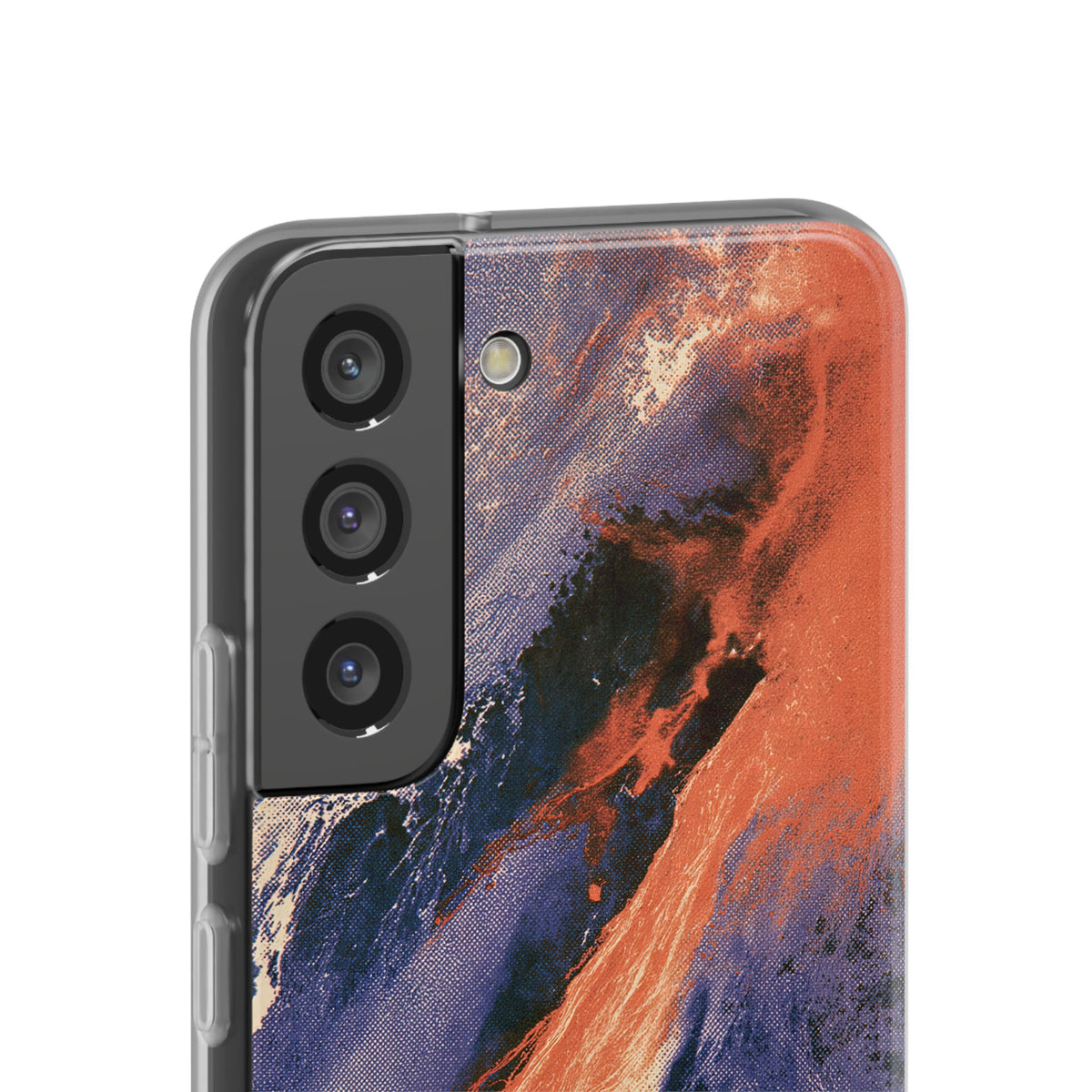 Solar Aura Drift · Lite Phone Case for Samsung · Orange