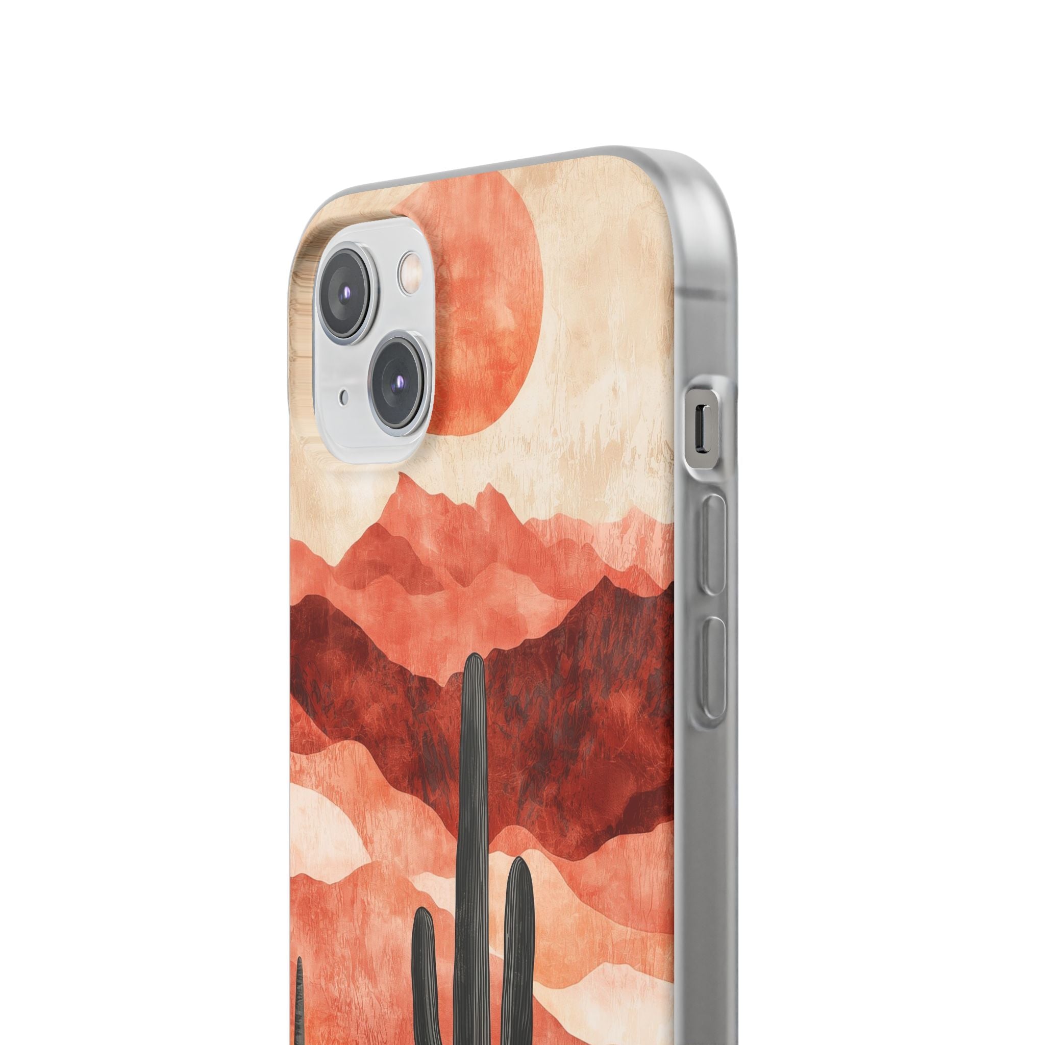 Terracotta Desert Sun · Soft Handyhülle für iPhone