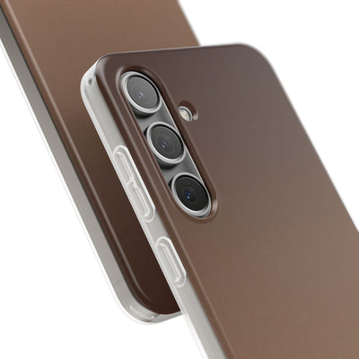 Brown Lite Phone Case for Samsung - Smoked Caramel Fade