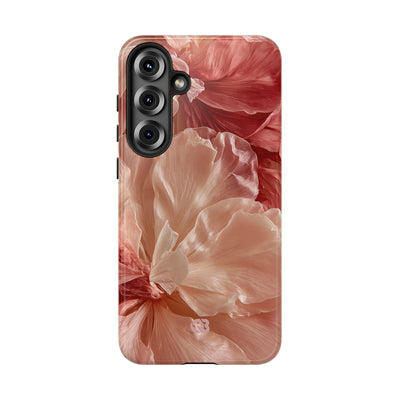 Blush Silk Bloom · Tough Phone Case for Samsung · Pink