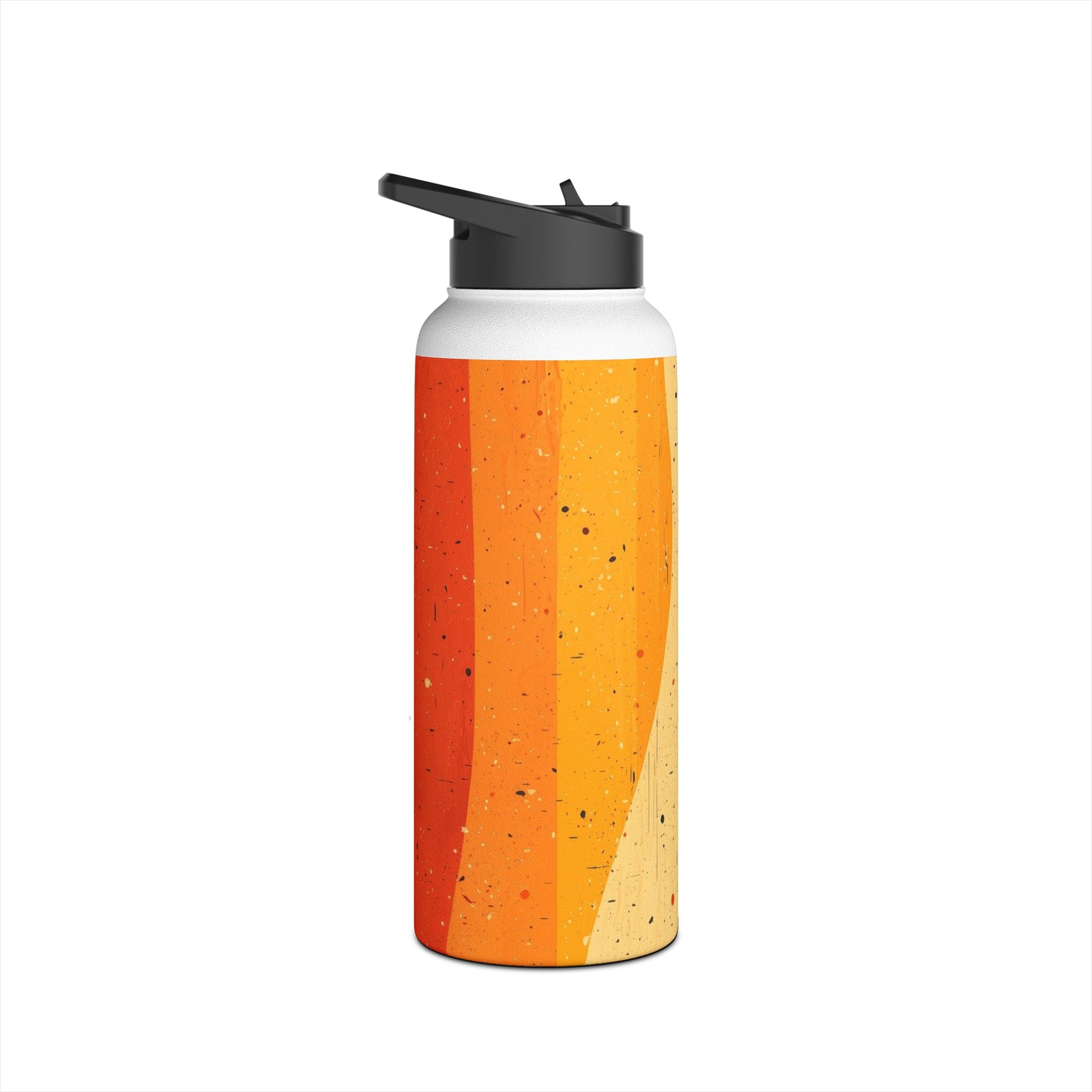 Wavy Spectrum - Stainless Steel Water Bottle