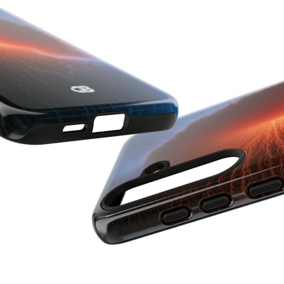 Thermal Aura Pulse · Tough Phone Case for Samsung · Blue